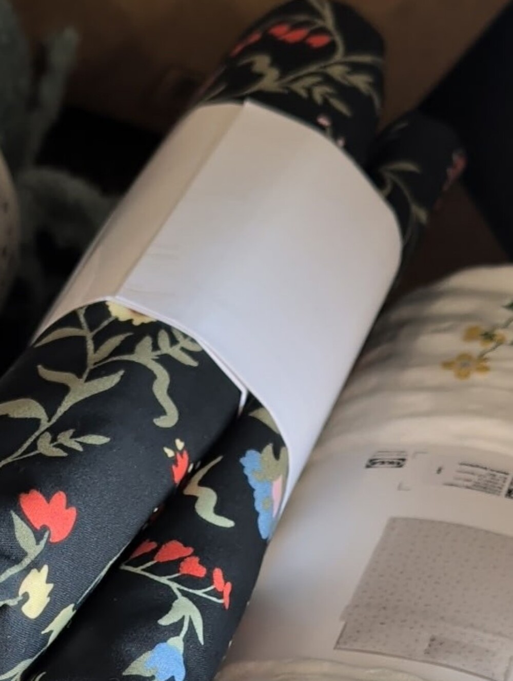 Floral Patterned Duvet Cover Set - Picture 4 of 8